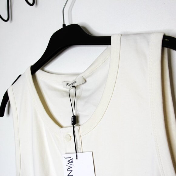 BNWT SS25 JW ANDERSON HENLEY VEST L - Picture 4 of 12